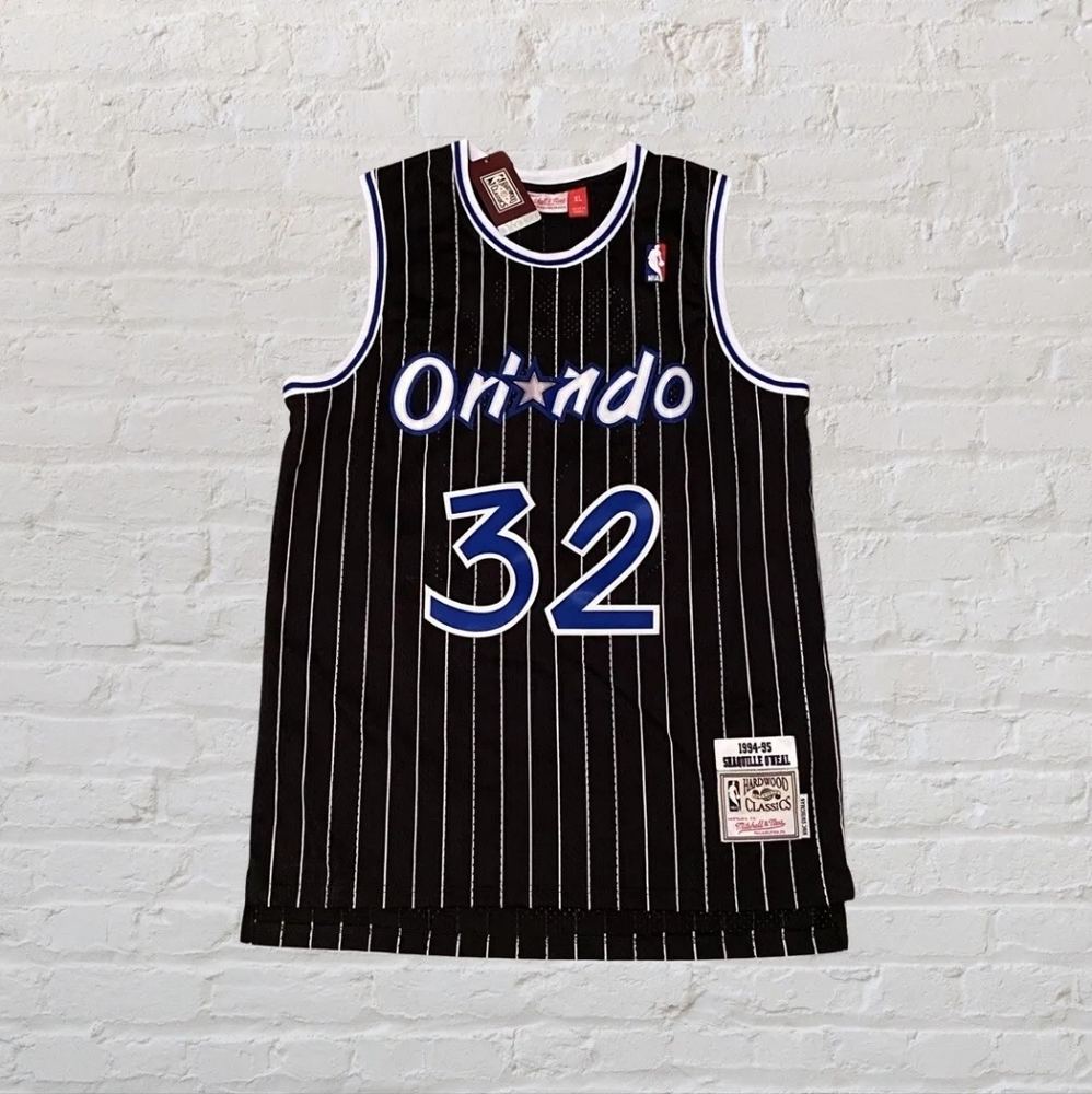 Shaquille O'Neal Mitchell & Ness Hardwood Classic Jersey XL Orlando Magic 94-95
